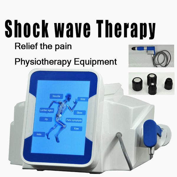 

2022 extracorporeal shockwave therapy pneumatic therapy for shoulder pain treatment health care beauty machine, Black;white