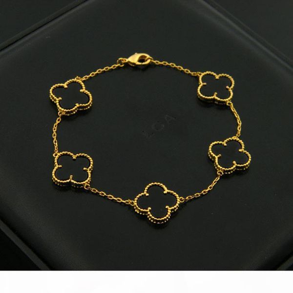 

f 316l titanium steel love bracelet bangle with flower in red black green stone and diamonds in 18cm length for women and man bangle je, Golden;silver