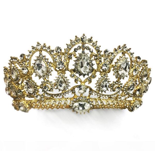 

1 piece silver crystals rhinestones leaves crown head jewelry forehead headpiece bride, Slivery;golden