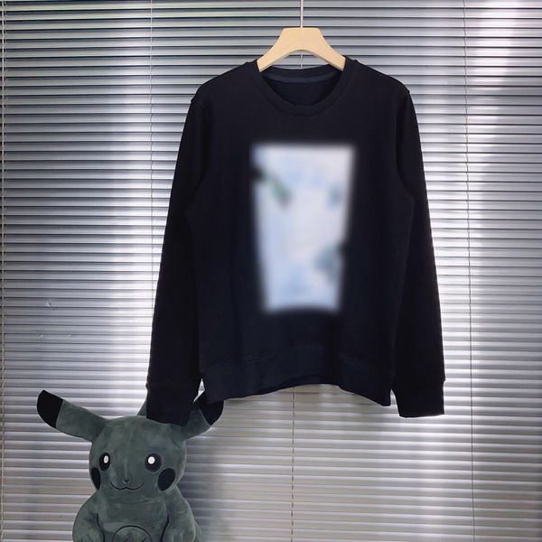 

delivery new designer high letter men's fashion brand autumn winter casual women's graffiti print european size m~ xxl tz141, Black