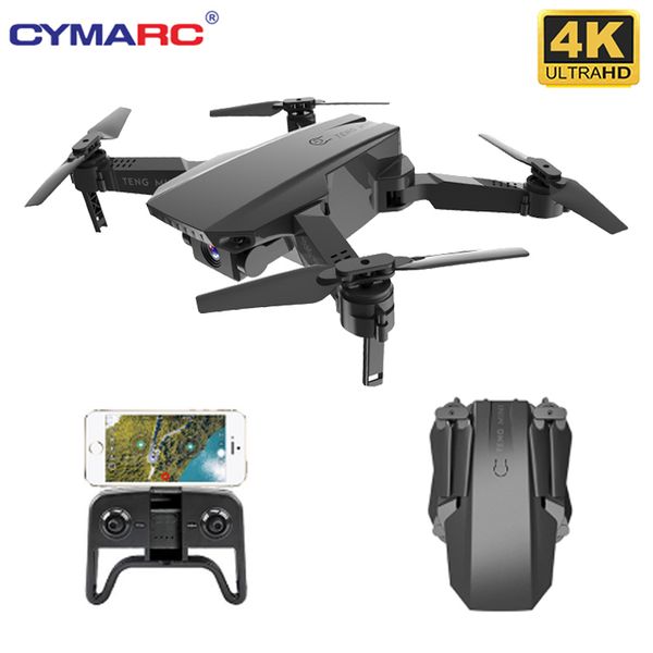 

cymarc m71 4k hd camera rc mini foldable drone with wifi fpv selfie optical flow stable height fly quadcopter rc helicopter toy