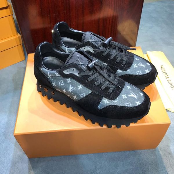 

2020d limited edition luxury design leather printed sneakers fashion wild mens casual shoes mens banquet shoes size: 38-45, Black