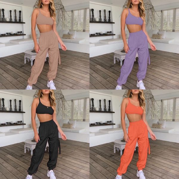 

летние женщины outifts 2 шт набор для бега трусцой костюм с коротким рукавом футболки top + гетры вскользь плюс размер 3xl tracksuit открыты, White