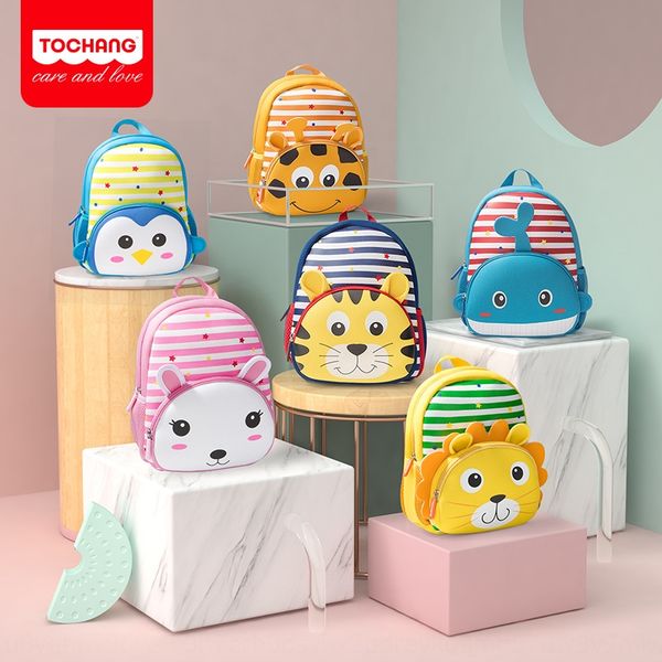 

children's school backpack bag kindergarten school bag diving material cartoon striped backpack printable