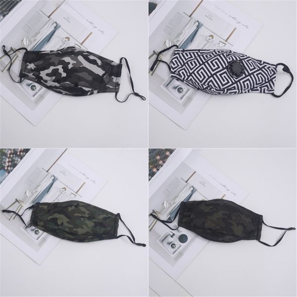 

fa mask anti-dust earloop wit reating valve adjustale mout masks protective masks pm2.5 mask filter kka7768#679, Black