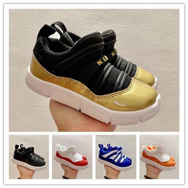 

toddler 3s kids basketball shoes youth children athletic 3 sports shoes for boy girls children basket enfant shoes size:24-35, Black