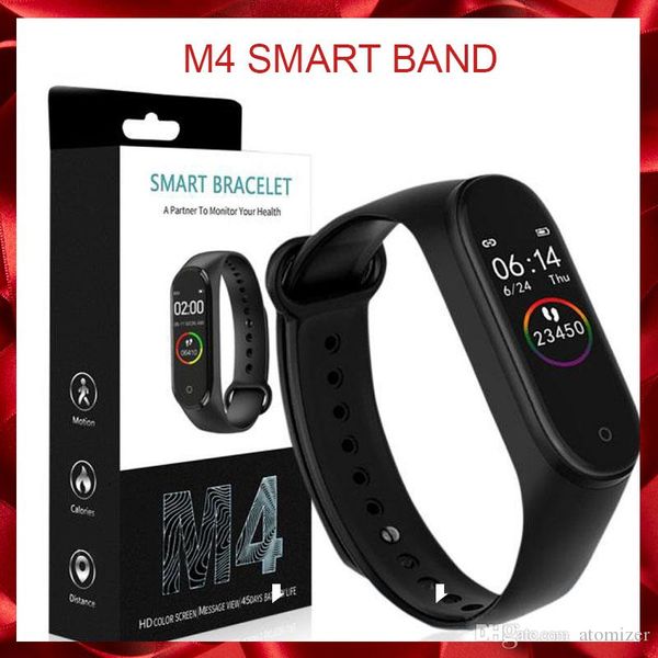 

M4 Smart Band Fitness Tracker Watch Sport bracelet Heart Rate Smart Watch 0.96 inch Smartband Monitor Health Wristband