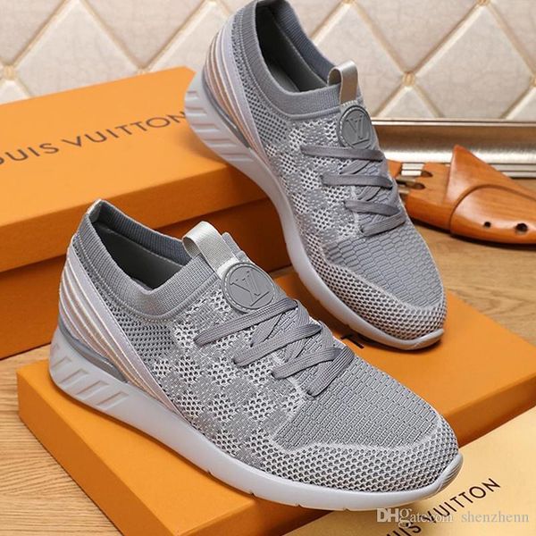 

casual mens shoes fashion sports sneakers male footwear platform chaussures de sport pour hommes luxury lous viton mens shoes fashion type, Black