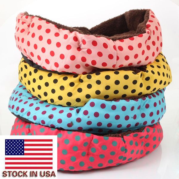 

dog bed pet nest cushion fashion dog kennel cat nest cushion dot octagonal nest s size dog harness us wholesale