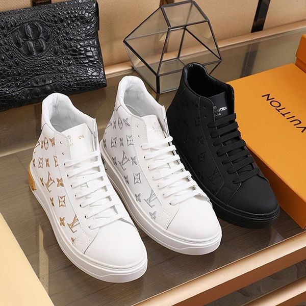 

drop ship men shoes comfortable outdoor walking footwears zapatos de hombre luxury sneakers plus size lace -up casual men shoes, Black