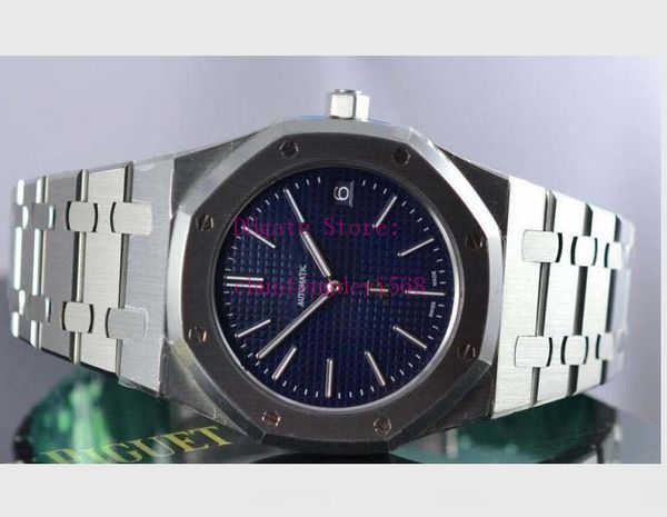 

оптовая цена ultra thin 15202st.00.1240st.01 синий циферблат 39mm наручные часы из нержавеющей стали автоматических с прозрачной мужских час, Slivery;brown