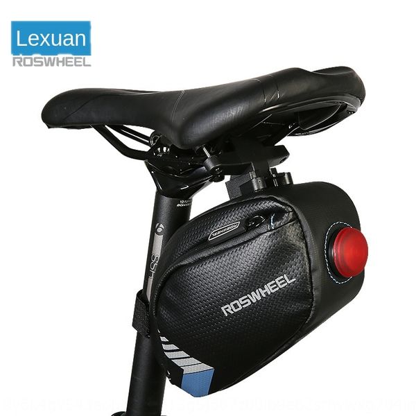 

131411roswheel lexuan bag luggage bicycle mountain trunk bag waterproof bicycle equipment with lights