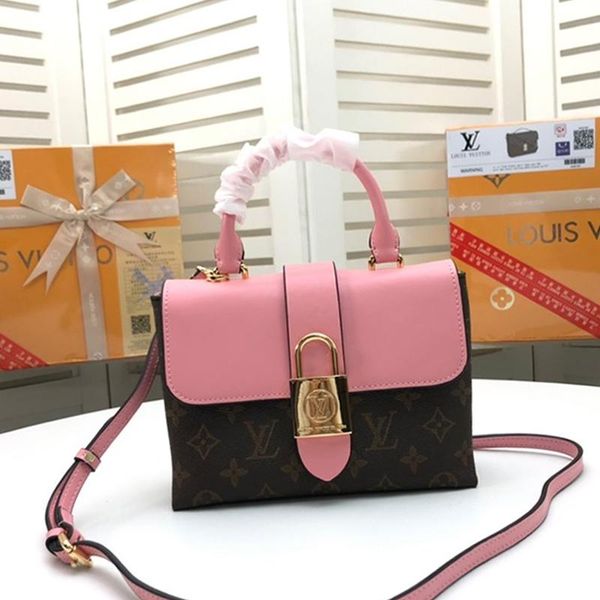

fashion style womens bag designer luxury leather shoulder small flap crossbody bag handle totes messenger bags sale with origin box