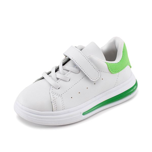 

kids flat 2020 autumn children pu leather shoes for baby girls fashion casual trainers boys brand sport sneakers, Black
