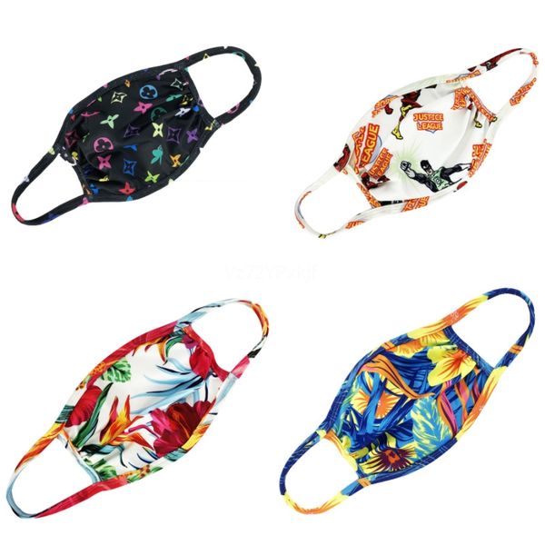 

woman la mask fasion cotton fa masks sunscreen anti-uv summer wasable embroidery cycling mask sipping db90#864, Black