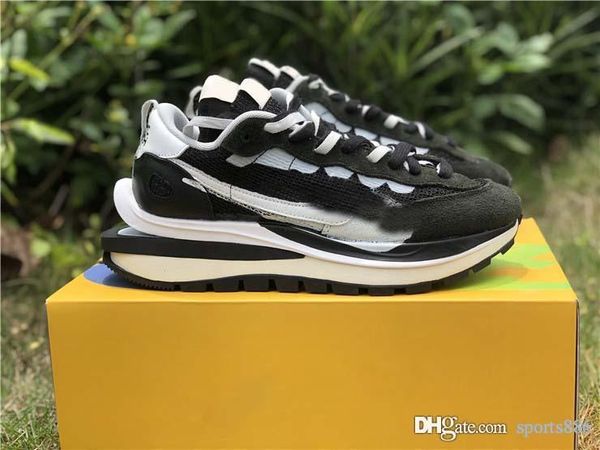 

new authentic sacai x pegasus vaporfly sp men running shoes black summit white pure platinum man sports sneakers with box