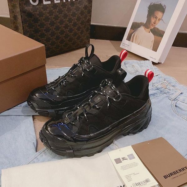 

2020ea designer new luxury men's casual sports shoes, designer casual shoes of and fast delivery with original box, Black