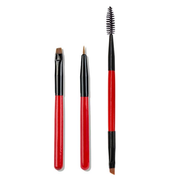 

6pcs брови кисть ресницы вуд eyeliner корректор кисти для макияжа