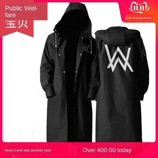 

жир дождевик для взрослых пешего туризма мужского велосипеда плюс толстая дополнительного размер длинных тонкий bicycleprotective bicyclecyc, Black