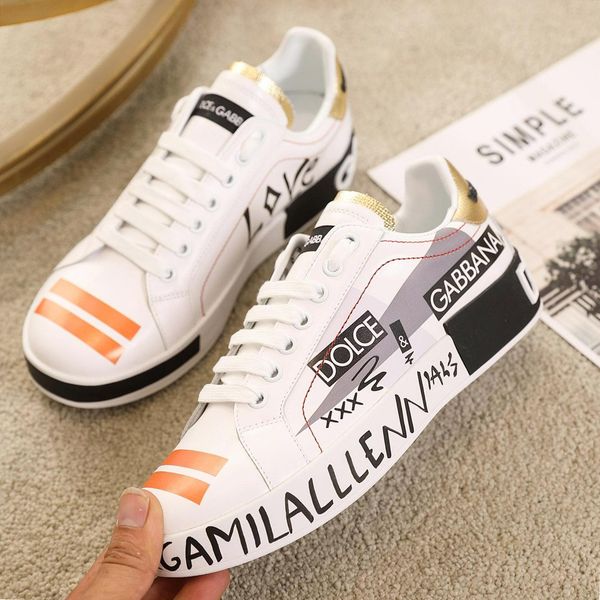 

limited mens leather casual shoes ,platforms print pattern couple shoes fashion personality wild sports shoes size: 38-45 0024, Black