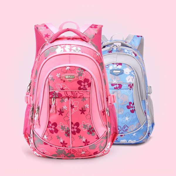

js41d wear-resistant and burden-reducing light schoolbag waterproof children's wear-resistant and burden-reducing light schoolbag water