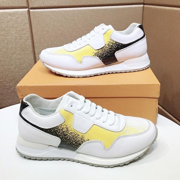 

run away sneaker men 's shoes fashion brands outdoor walking breathable style shoes vintage low sports lace -up men shoes manner s, Black