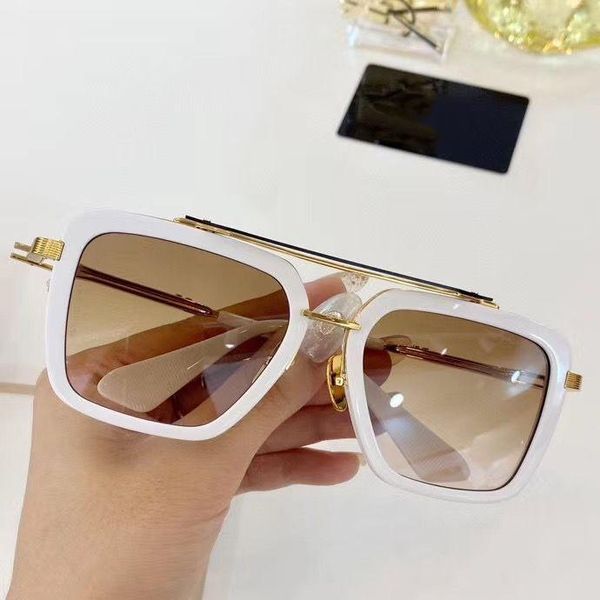 

seven classic for men women popular designer sunglasses fashion summer style men sunglasses uv400 eyewear come with case, White;black