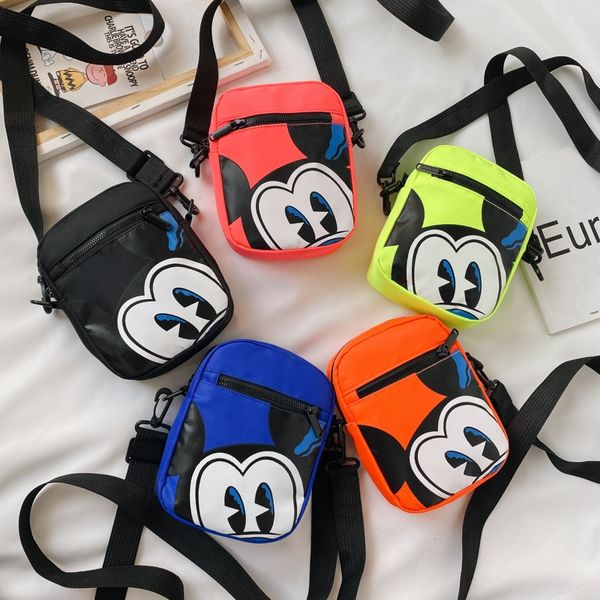

children's 2020 new fashion nylon should korean cartoon baby coin purse girl messeng tong bao shoulder bag er tong bao bag