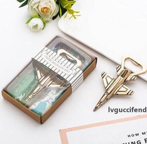 

aluminum alloy airplane bottle opener antique plane aircraft shape beer openers wedding party home kitchen bar tools