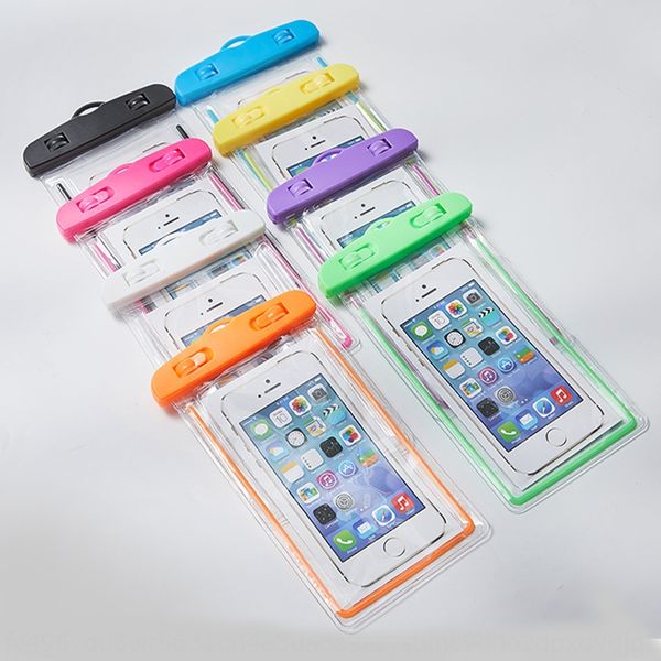 

3cbiz luminous touch screen waterproof spring swimming universal touch screen bag diving waterproof bag mobile phone luminous mobile pho