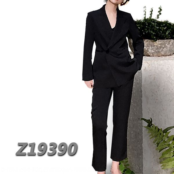 

zow дроссели перец ba dao женских брюк президент пальто костюм rustang костюм пальто осень + щиколотки брюки z19390, White;black