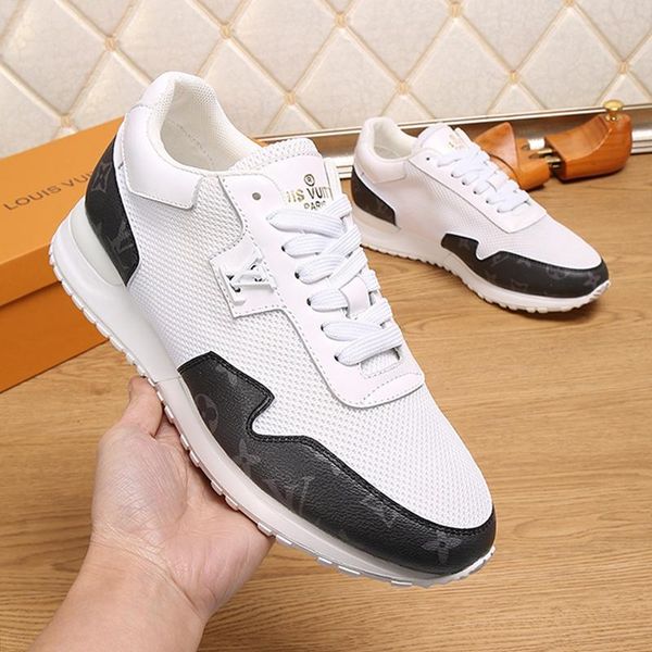 

casual men shoes sneakers trainers outdoor with origin box run away sneaker fast shipping chaussures pour hommes mens shoes fashion type, Black
