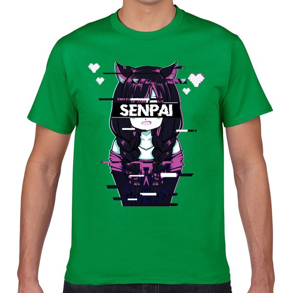 Tops T Shirt Men Japanese Anime Cat Girl Notice Me Senpai Hip Hop Vintage Geek Print Male Tshirt Xxx Really Funny Shirts Clothes T Shirt From Lfw123 9 79 Dhgate Com