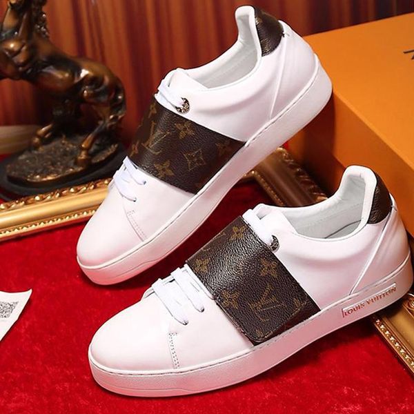 

womens shoes snakers chaussures pour femme with box luxury womens shoes fashion frontrow sneaker sports footwears zapatos de mujer drop ship, Black