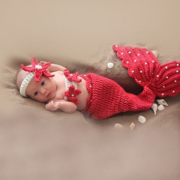 

krmv5 mermaid modeling suit children's pgraphy studio baby's hundred-day p clothes infant mermaid modeling suit children's pg, Blue;gray