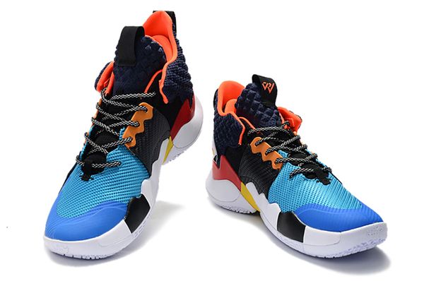 

sneakers russell westbrook ii new new why not kids basketball shoes sneakers zero 2 original trainers, Black