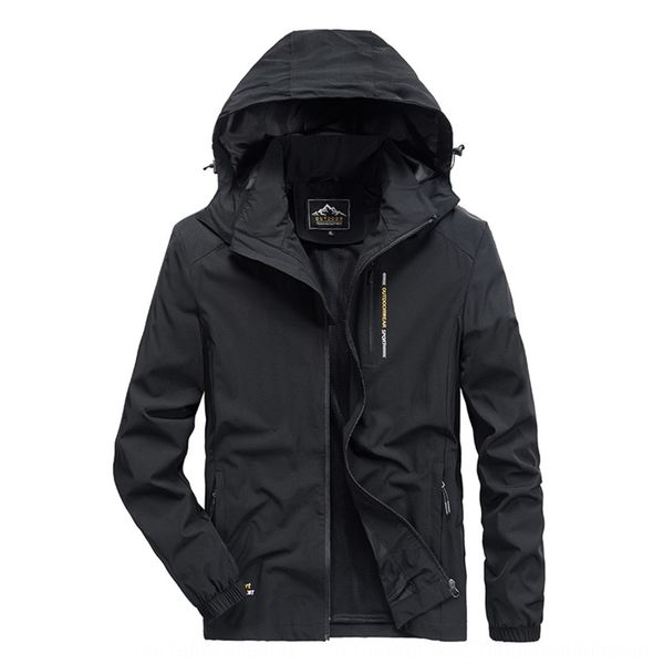 

new stretch jacket jacket men's spring and autumn single layer thin women's windproof waterproof coat, Blue;black