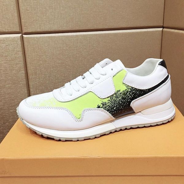 

run away sneaker men 's shoes herren sportschuhe comfortable lightweight shoes lace -up low sports men shoes fast del, Black