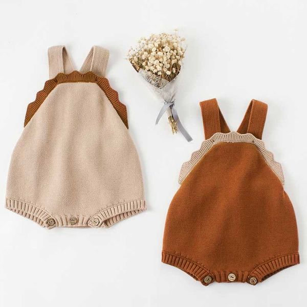 

baby boys girls bodysuits with woolen ears sweaters buns butterflies conjoined clothes crawling baby jumpsuit baby rompers, Blue