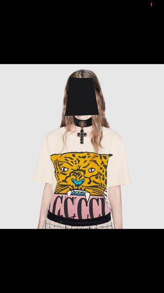 

women t shirt printed 2020 summer woman animal printed t shirt desing own creative shirts casual women tees, White