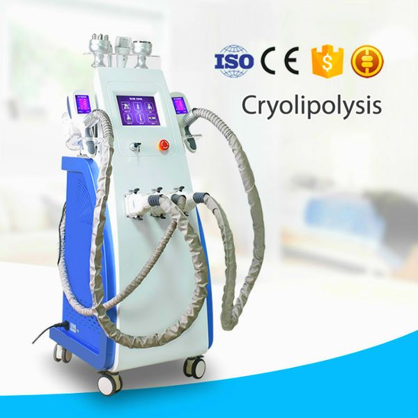

new developed 3 cryo handles cryolipolyse machine fat e slimming cryolipolysis equipment with 360Â° double chins treatment handle