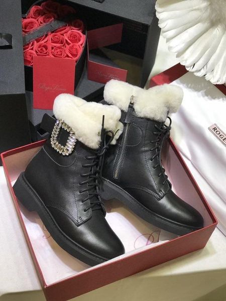 

2020r new high-end martin boots fashion wild plus velvet warm thick with boots ladies straps short boots, original box delivery