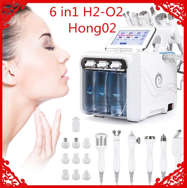 

new 6in1 h2-o2 hydra skin hydrotherapy spa hydrotherapy facial hydrotherapy micro grind machine cold hammer oxygen spray ce