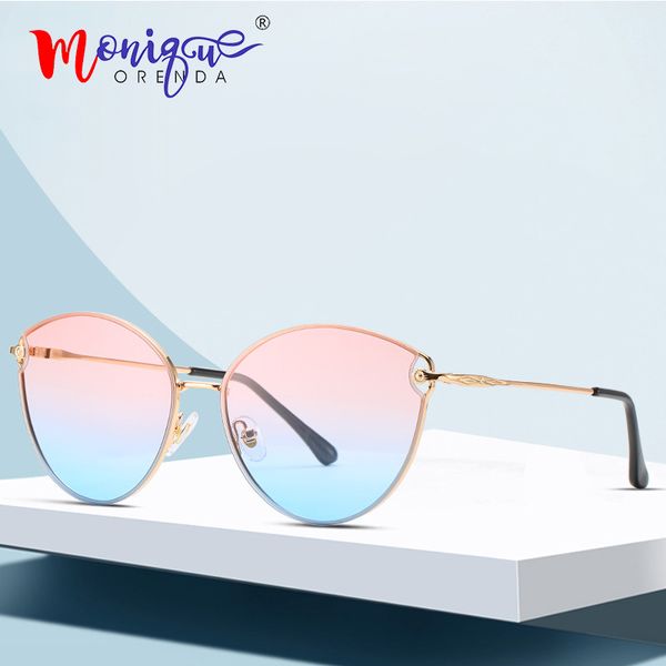

ladies cat eye sunglasses women brand designer vintage ocean lens sun glasses for female feminino, White;black