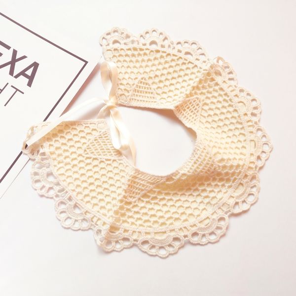 

ins infant cotton lace princess bib royal towel saliva towelbeauty saliva towel beauty fake collar