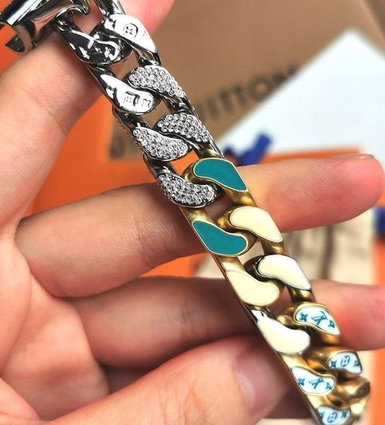 

2020 new products necklace stainless steel titanium necklace for man diamond letter necklace fashion accessories supply, Silver