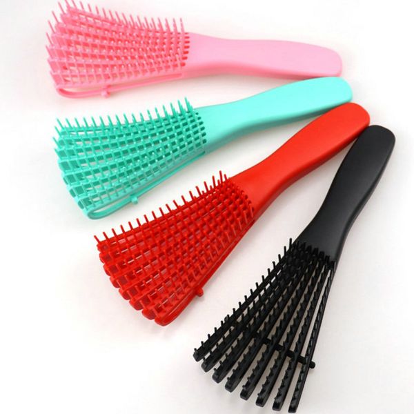 

yblntek detangling hair brush scalp massage hair comb detangling brush for curly hair brush detangler hairbrush women men salon tziig, Silver