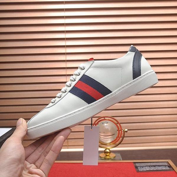 

men 's ace sneaker vintage mens shoes outdoor walking chunky sneakers lace -up plus size luxury men shoes scarpe sportive, Black