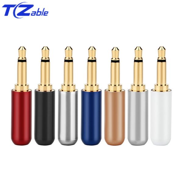 

jack 3.5 mm mono plug 2 pole headphone plug 3.5mm jack microphone audio connectors earphone solder metal alloy adapter speaker plug