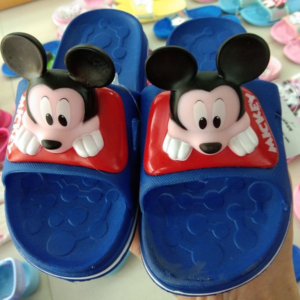 

2020 new children' cute cartoon indoor children children children' slippers anti-skid slippers for boys and girls, Black;grey